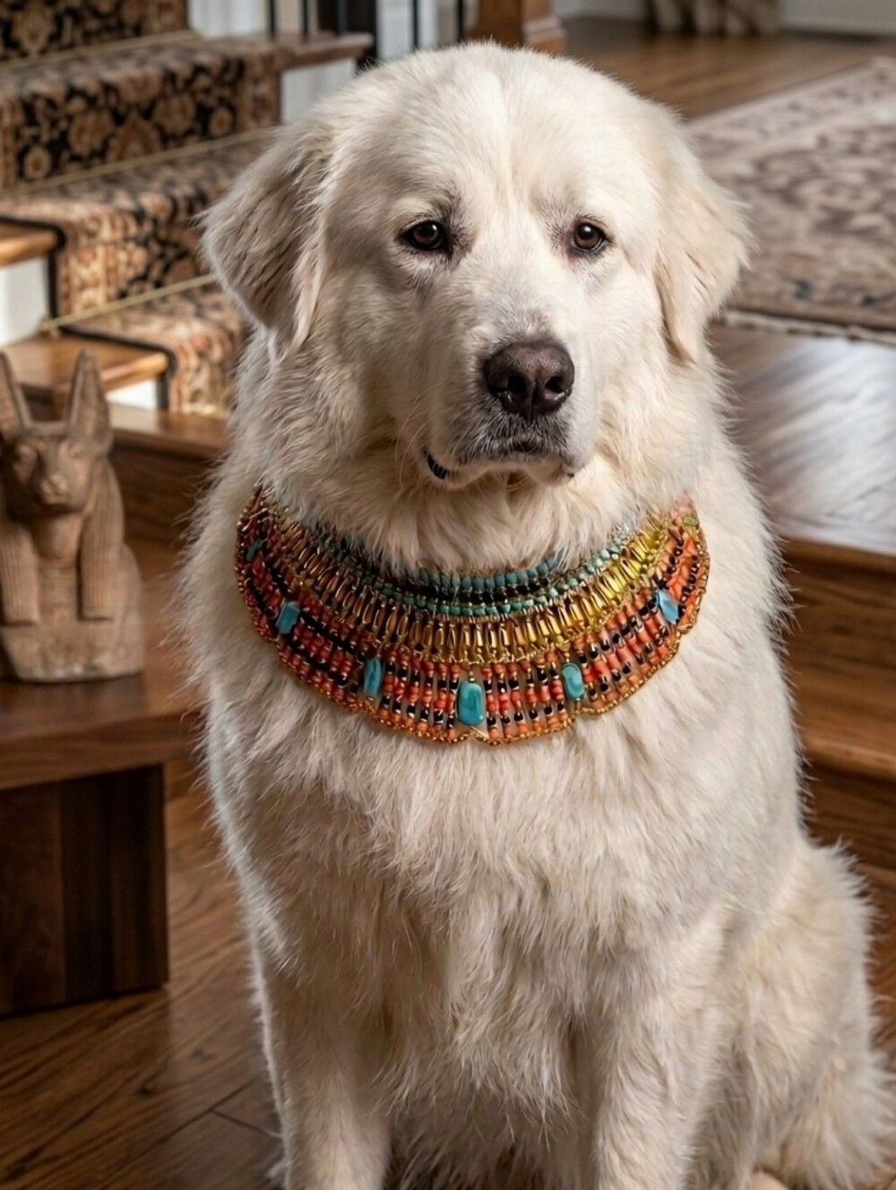 Amazing Handmade Beaded Necklaces For Dogs, lovely Colorful Collar